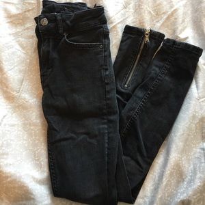 Zara black skinny jeans